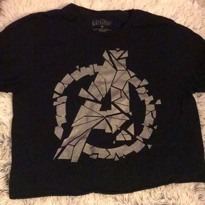 Black Avengers Crop Top🖤